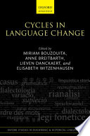 Cycles in language change