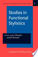 Studies in functional stylistics