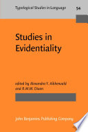 Studies in evidentiality