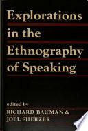 Explorations in the ethnography of speaking