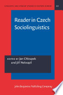 Reader in Czech sociolinguistics