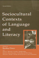 Sociocultural contexts of language and literacy