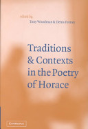 Traditions and contexts in the poetry of Horace