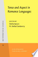 Tense and aspect in Romance languages : theoretical and applied linguistics