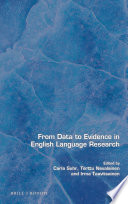 From data to evidence in English language research