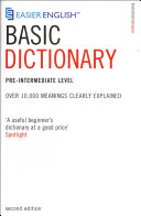 Easier English basic dictionary