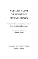 Russian views of Pushkin's Eugene Onegin