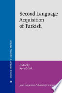 Second language acquisition of Turkish
