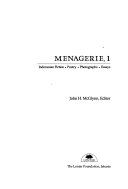 Menagerie : Indonesian fiction, poetry, photographs, essays