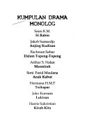 Kumpulan drama monolog