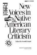 New voices in Native American literary criticism