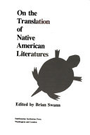 On the translation of Native American literatures /