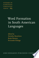 Word formation in South American languages