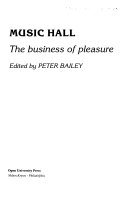 Music hall : the business of pleasure