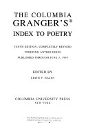 The Columbia Granger's index to poetry.