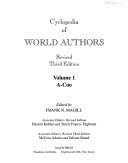 Cyclopedia of world authors