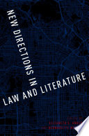 New directions in law and literature
