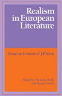 Realism in European literature : essays in honour of J.P. Stern