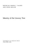 Identity of the literary text