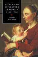 Women and literature in Britain, 1500-1700