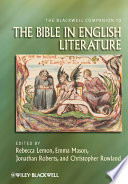 The Blackwell companion to the Bible in literature