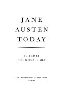 Jane Austen today