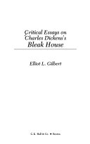 Critical essays on Charles Dickens's Bleak House