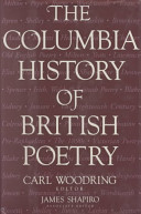 The Columbia history of British poetry