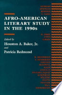 Afro-American literary study in the 1990s