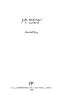 Sam Shepard : a casebook