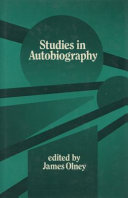 Studies in autobiography