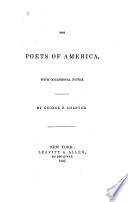 The poets of America, with occasional notes.