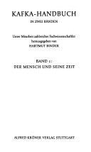 Kafka-Handbuch in zwei Bänden