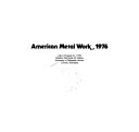 American metal work, 1976.