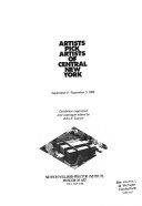 52nd annual exhibition : artists pick artists of central New York : September 9-November 5, 1989