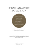 From analysis to action : undergraduate education in science, mathematics, engineering, and technology