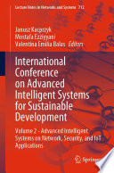 International Conference on Advanced Intelligent Systems for Sustainable Development. Volume 2, Advanced intelligent systems on network, security, and IoT applications