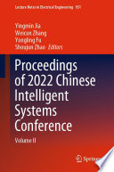 Proceedings of 2022 Chinese Intelligent Systems Conference. Volume II