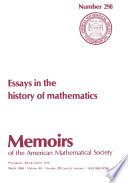 Essays in the history of mathematics