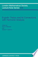 Ergodic theory and its connections with harmonic analysis : proceedings of the 1993 Alexandria conference