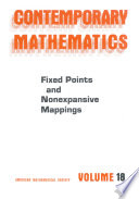 Fixed points and nonexpansive mappings