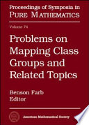 Problems on mapping class groups and related topics