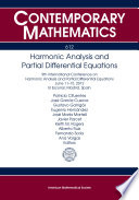 Harmonic analysis and partial differential equations : 9th International Conference on Harmonic Analysis and Partial Differential Equations, June 11-15, 2012, El Escorial, Madrid, Spain