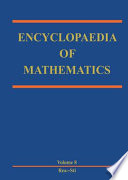 Encyclopaedia of mathematics : an updated and annotated translation of the Soviet "Mathematical encyclopaedia"