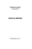 Singularities