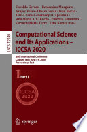 Computational science and its applications -- ICCSA 2020 : 20th International Conference, Cagliari, Italy, July 1-4, 2020, Proceedings. Part I