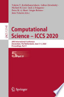 Computational science -- ICCS 2020 : 20th International Conference, Amsterdam, The Netherlands, June 3-5, 2020, Proceedings. Part V