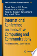 International Conference on Innovative Computing and Communications : proceedings of ICICC 2020. Volume 1