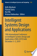 Intelligent systems design and applications : 19th International Conference on Intelligent Systems Design and Applications (ISDA 2019) held December 3-5, 2019