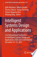 Intelligent systems design and appllications : 21st International Conference on Intelligent Systems Design and Applications (ISDA 2021) held during December 13-15, 2021